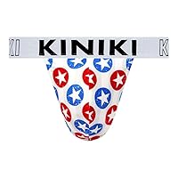 Kiniki Men's Cotton Printed Thong Underwear