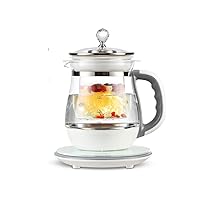 Functional Pot Electric Kettle Fruit Tea Multifunctional Glass Electric Kettle 1.8L Kettle (Size : D)