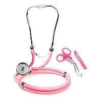 Pink Stethoscope Kit with 7.5