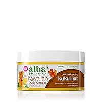 Hawaiian Body Cream, Deep Moisturizing Kukui Nut, 6.5 Oz