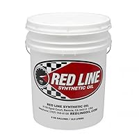 Red Line (50206) SAE 75W80 API GL-4 Manual Transmission and Transaxle Lubricant (MTL) Car Gear Oil - 5 Gallon Pail