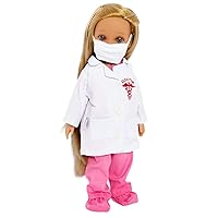 Doctor Outfit fits 14 Inch Dolls- 14 Inch Doll Clothes