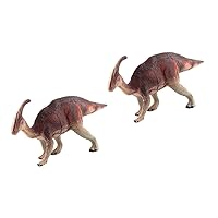 ERINGOGO 2 Pcs Parasaurolophus Child Hollow