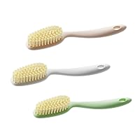 3pcs Soft Brush for Shoes Clothes Scrubber Shoe Cleaning Brush Saline Solution for Piercings Nose Piercing Kit Shoe Washing Brush Stain Remover Soft Fur Plastic (pp) Cloth Brush