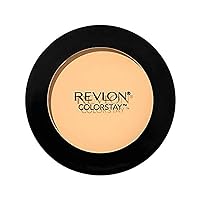 Revlon Powder Foundation, ColorStay Face Makeup, Longwearing, Oil Free-Fragrance Free, Noncomedogenic, Natural Ochre (290)