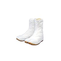 Japanese Kids Tabi Shoes 5 Clips White Color
