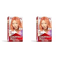 Permanent Hair Color ColorSilk Digitones with Keratin, 94D Sunset Peach (Pack of 2)