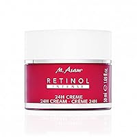 M. Asam RETINOL 24h Cream - Face Cream against wrinkles, anti-aging face moisturizer with retinol, day cream & night cream stimulating collagen production, facial care for all skin types, 1.69 Fl Oz