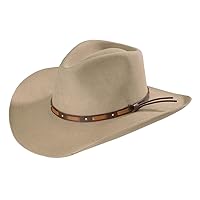 Stetson Men's Hutchins 3X Wool Felt Cowboy Hat