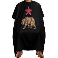 California Bear Barber Cape Hair Cutting Salon Haircut Capes Professional Hairdresser Apron for Men Women