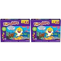 Funables Fruit Snacks, Baby Shark, 10ct (Pack of 2)