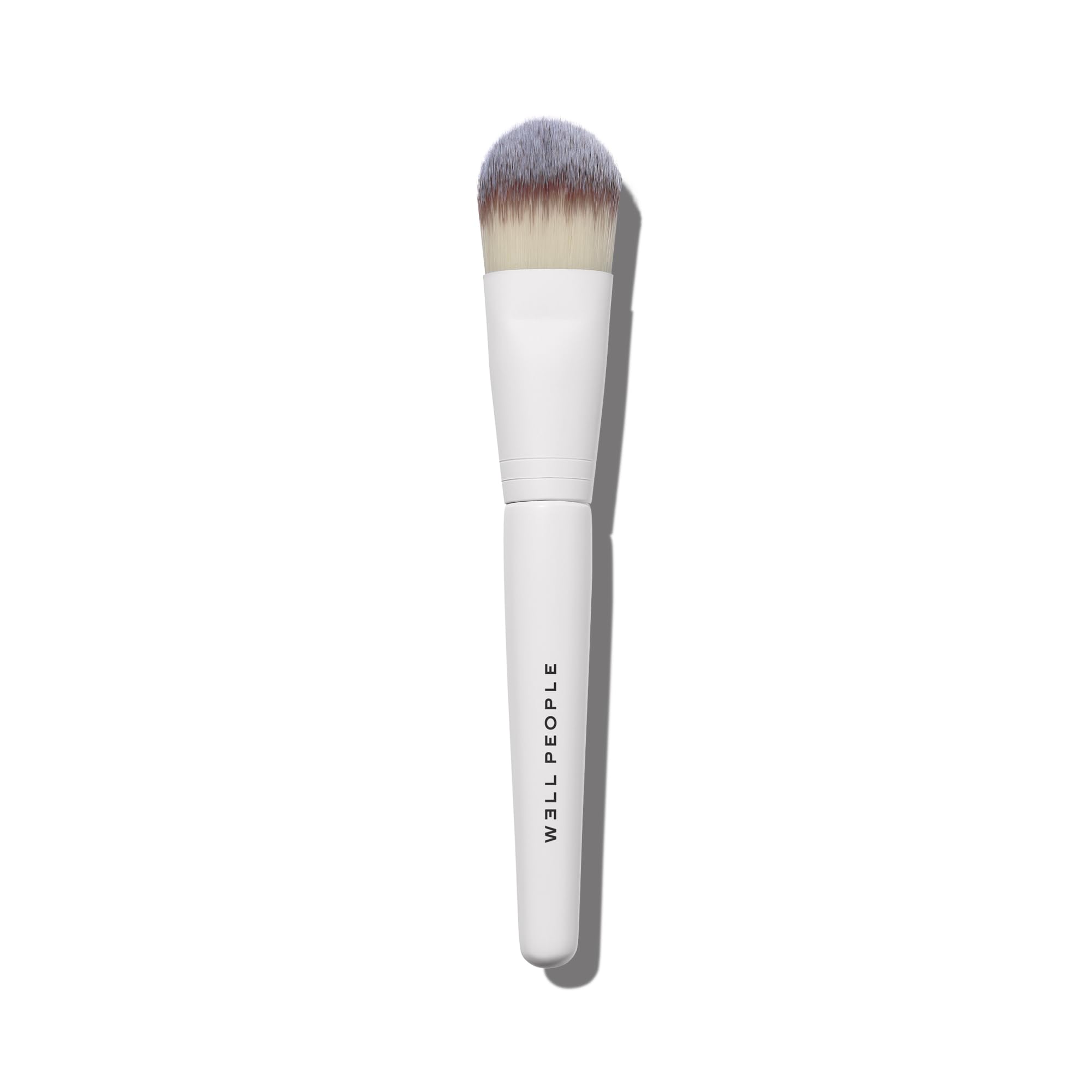 Well People Foundation Brush, Tapered Makeup Brush For Blending & Building Coverage, Use With Powder, Cream & Liquid Products, Cruelty-free Bristles