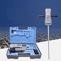 Soil Compactness Tester Soil Firmness Meter Soil Tightness Tester Measuring Tool with Measuring Device Kgf(gf)/lbf/N Humidity Range 20%～80% RH Relative Humidity