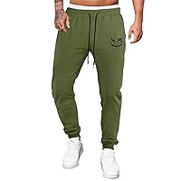 Renaowin Mens Sweatpants Lightweight Slim Fit Drawstring Waist with Pockets Joggers for Men Workout, Running, Gym