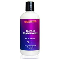 Curls Leave-In Conditioner (10.5 Ounce) for Dry, Frizzy, Wavy, Curly Hair. Vegan & CG Friendly. No Parabens, Sulphates & Other Nasties to Nourish and Soften Hair