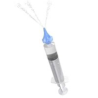 EZY DOSE Ear Wax Removal Syringe Tri-Stream Tip, Prevents Ear Infections, Safe and Effective, Easy to Use, Perfect for Kids and Adults, 20mL Capacity Clear, BPA Free