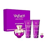Versace Dylan Purple 4 Pcs Eau De Parfum Gift Set For Women