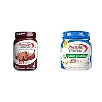 Powder Bundle - Chocolate Milkshake Whey, 30g Protein, 17 Servings (Pack of 1) & Vanilla Plant Protein, 25g Protein, 15 Servings