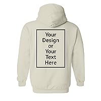 Awkward Styles Custom Hoodie DIY Add Your Own Personalized Image Photo or Text Hooded Sweatshirt Front/Back Print