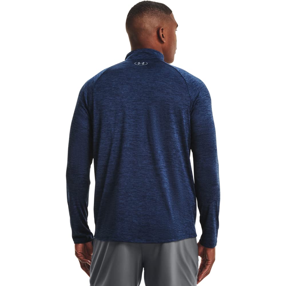 Under Armour Men's Tech 2.0 1/2 Zip Versatile Warm Up Top for Men, Light and Breathable Zip Up Top for Working Out
