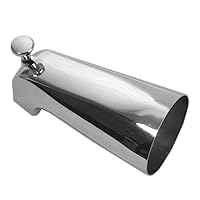 Bathroom Tub Spout with Front Pull Up Diverter, Chrome Finish, 1-Pack (88052)