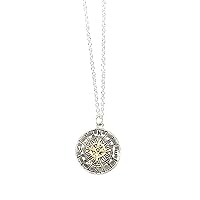 Homeford Adventure Compass Party Necklace, 18-1/2-Inch