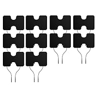 TENS Unit and EMS Electrodes Pads Value Pack- Large Size, 3.5