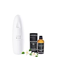 Plug in Wall Scent Diffuser 100ML with Cold Air Technology & Secrete Garden 100ml-Essential Oils Scent for Diffuser