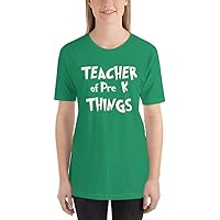 Teacher of Pre-K Things, National Reading Month T-Shirt, Funny Teacher Educator Shirt