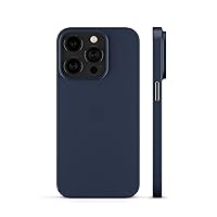 PEEL Original Super Thin Case Compatible with iPhone 14 Pro (Navy) - Sleek Minimalist Design, Branding Free, Ultra Slim - Protects & Showcases Your Device
