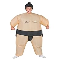 Boy's Sumo Inflatable Costume, One size fits most children.