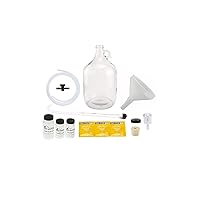 1 Gallon Mead Making Kit with Instructions Included - Only Honey and Bottles Required