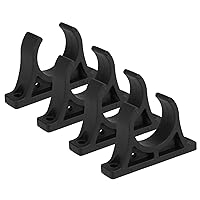 Wuyuzi Paddle Clip,4 Pack Kayak Paddle Clip Plastic Paddle All Holder Clip Keeper for Kayak Canoe Rowing Boat