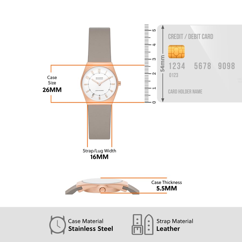 Skagen Grenen Lille Solar Powered Quartz Watch