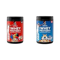 Six Star Whey Protein Powder Plus Kellogg's Froot Loops & Frosted Flakes Flavors | 30g Protein | Muscle Builder for Men & Women | 1.8lb Each
