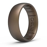 Enso Rings Elements Classic Silicone Ring - Meteorite-Infused - 6