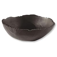 Resin Display Serving Bowl, Kenny Mack Jagged Edge Uneven 10.5