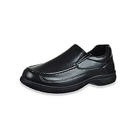 French Toast Boys' Driving Moccasins - Black, 13 Youth
