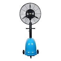 Fans,Floor Fan/Heavy-Duty Fan Powerful Oscillating Cooling Fan Noiseless(180Cm) / Industrial Humidifying Misting Fan/Floor Standing Pedestal Fan, for Commercial Residential and Greenhouse/75Cm