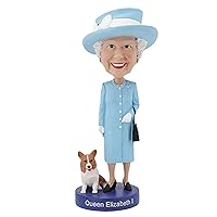 Queen Elizabeth II Bobblehead Action Figures Souvenirs Her Majesty Resin Statue Shaking Figure Doll's, Gifts and Souvenirs Queen's Commemorative Doll for Car Desktop Decoration