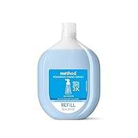 Method Foaming Hand Soap Refill, Sea Minerals, Recyclable Bottle, Biodegradable Formula, 28 oz, (Pack of 1)