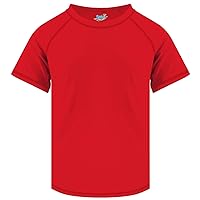 Boys Rash Guard Swim Shirt Short Sleeve for Toddler Kids Youth Rashguard Water Shirt UPF+ 50 Quick Dry Swimming Shirt