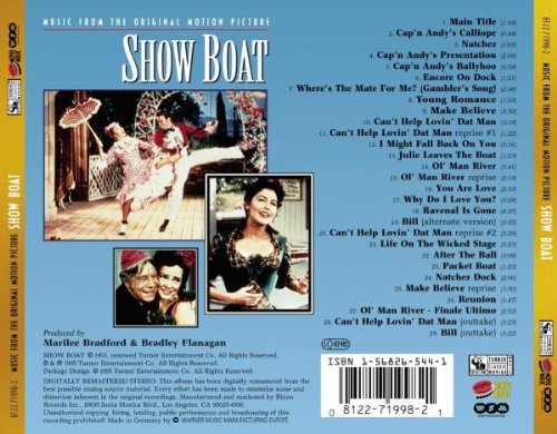 Show Boat Soundtrack 1951 Film