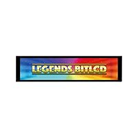 Legends BitLCD Marquee, USB Connection, Arcade Games, Classic Retro Video Games, Arcade & Console Games, Action Fighting Puzzle Sports & More, Home Arcade