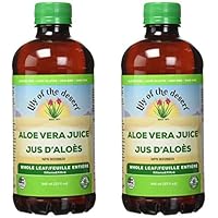Lily of the Desert Aloe Vera Whole Leaf Juice, 32 Ounce (Pack of 2)
