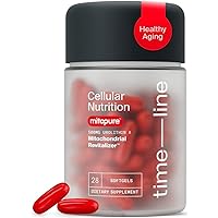 Mitopure Urolithin A - First Clinically Proven Supplement for Healthy Aging and Cellular Renewal - Mitoceutical for Muscle Strength, Endurance and Longevity - 28 Softgels
