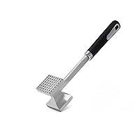 Meat Tenderizer, Meat Tenderizer Hammer, Non-Slip Handle Meat Mallet, Heavy Duty Meat Pounder Hammer For Tenderizing Steak, Beef And Fish, Silver, one size