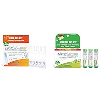 ColdCalm Baby 30 Drops and AllergyCalm Kids 240 Pellets Bundle for Relief from Cold, Allergy, and Hay Fever Symptoms