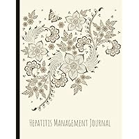 Hepatitis Management Journal: Beautiful Journal With Pain, Symptom and Mood Trackers Food Logs, Quotes, Mindfulness Exercises, Gratitude Prompts and more.