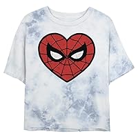 Marvel Universe Spidey Heartbreaker Women's Fast Fashion Short Sleeve Tee Shirt